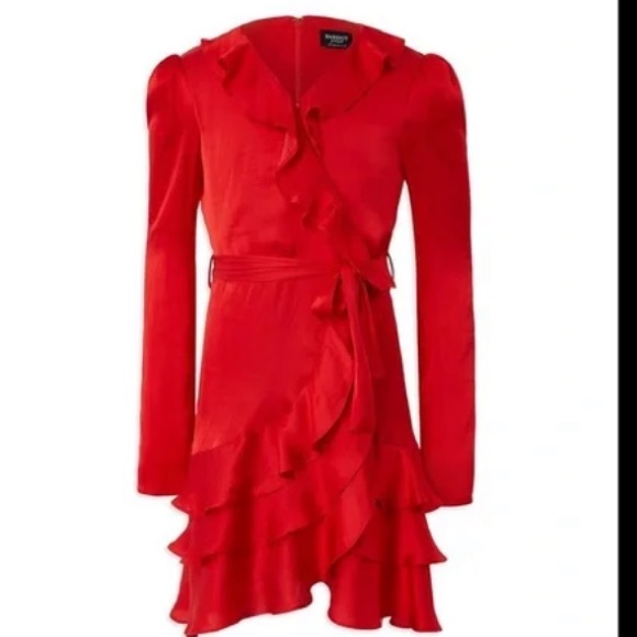 Bardot Winona Ruffled Wrap Dress - Picture 2 of 3
